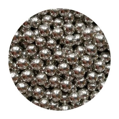 Посыпка Серебряные шарики 5мм (1кг) 33105